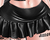 Leather Skirt + Sad