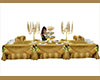 ~S~ Gold Buffet Table
