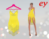 ey yellow dress