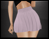 Mauve Pleated Skirt