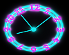 Neon Animated Clock