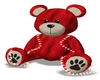 Cuddles+Kiss Red Bear