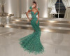 Holiday Viridian Gown