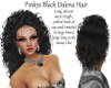 Pinkys Black Dalena Hair