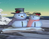 Cute Snow Couple