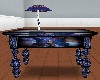 Blue fairie table