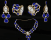 Diamond Sapphire Set