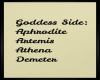 Goddess List