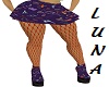 RLL/ HALLOWEN MESH SKIRT