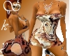 Safari couture dress