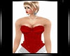 RED  CORSET