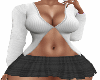 School Girl Black Plaid