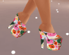 floral summer shoes