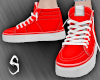 L* Red High Tops