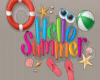 Hello Summer Sign