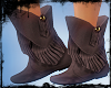 [Gel]Brown Suede Boots