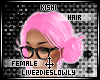 .L. Kishi Blush Hair