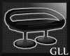 GLL Black Grey Orb Couch