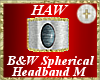 B&W Spherical Headband M