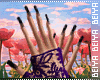 🅟 iris gloves purple