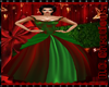 DC! XMas Gown Green/Red
