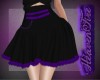 ^HF^ Black N Purple Skir