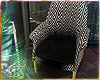 SK~ Chevron Lounge Chair