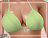 (S) Lime Bikini Top