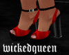 WQ!Red/black heels