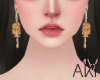 Aki HaiShi Gold Earrings