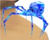 Grim Sapphire Pet Spider
