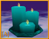 [A] Turquoise  Candles