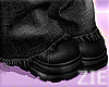 Pride Denim Boots Black