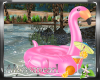Poolside Flamingo Float