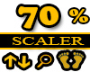 70% Scaler Feet Resizer