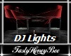 Flower DJ Lights Red
