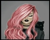 Pink cat Cutout