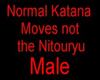 [Ka] Katana Moves Male