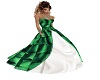 *Ney* Green Silk Gown