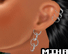 [M]Urban Chains Earrings