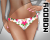 ! Flowery Bikini Bottoms