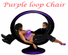 Purple Loop Chair
