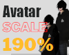 Scaler 190% Avatar