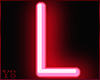 *Y*Neon-Letter L