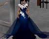 Blue Wedding dress