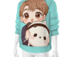 Cute LBlue Sweater