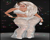 White Sparkle Outfit Elegant Evenings Female Avatar Models