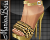 -MB-Sparkle Sandals Gold