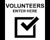 Volunteer Entry Sign