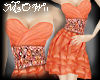 !M3! Hawt Orange Dress